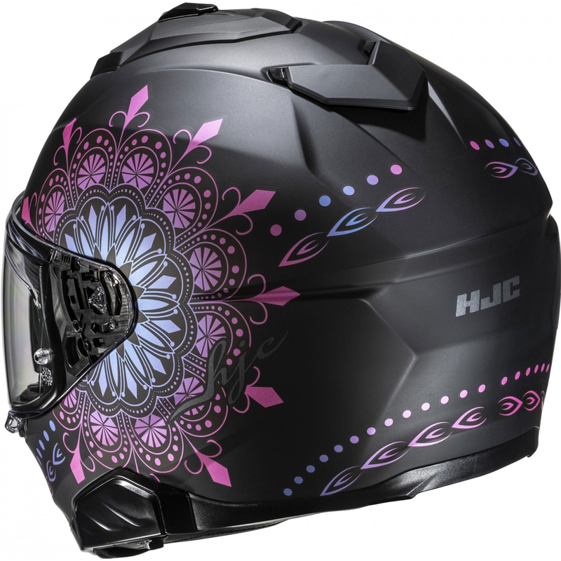 Integralhelm Motorrad HJC i71 Niel MC28SF schwarz-pink