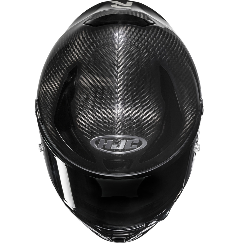 Integralhelm Motorrad HJC RPHA 1 V2 CARBON Solid schwarz