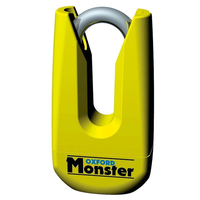 Oxford Monster Scheibenbremsschloss gelb