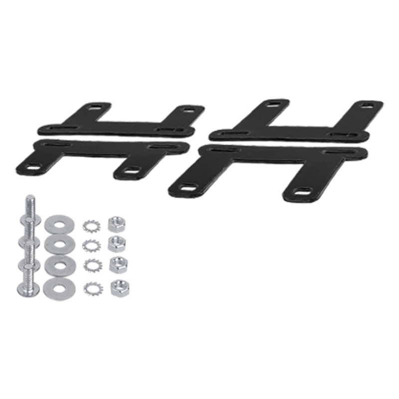 Headlight extensions POLISPORT schwarz