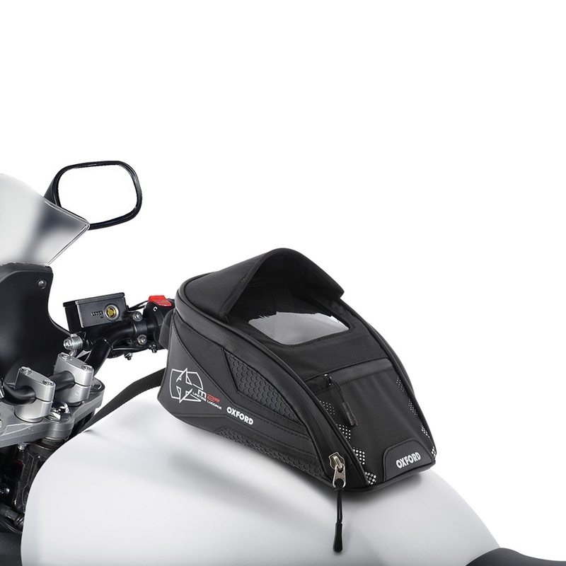 Tankrucksack für Motorrad Oxford M2R schwarz