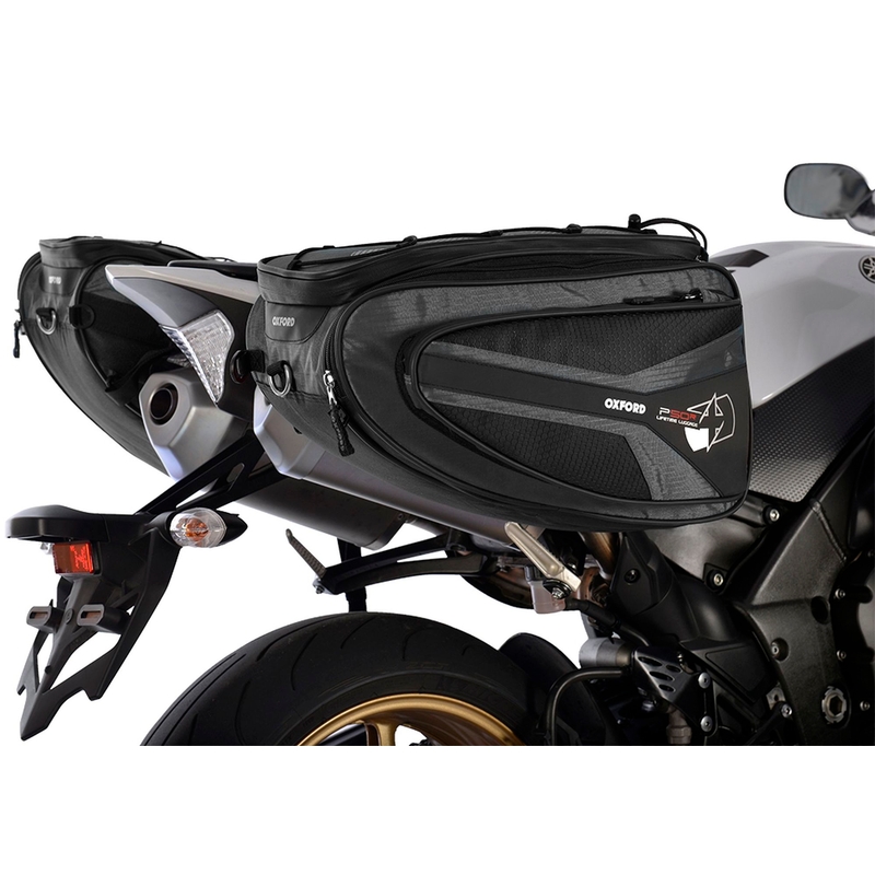 Oxford P50R Motorrad Seitenkoffer schwarz