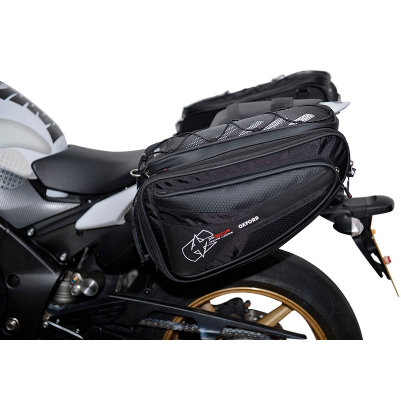Oxford P50R Motorrad Seitenkoffer schwarz