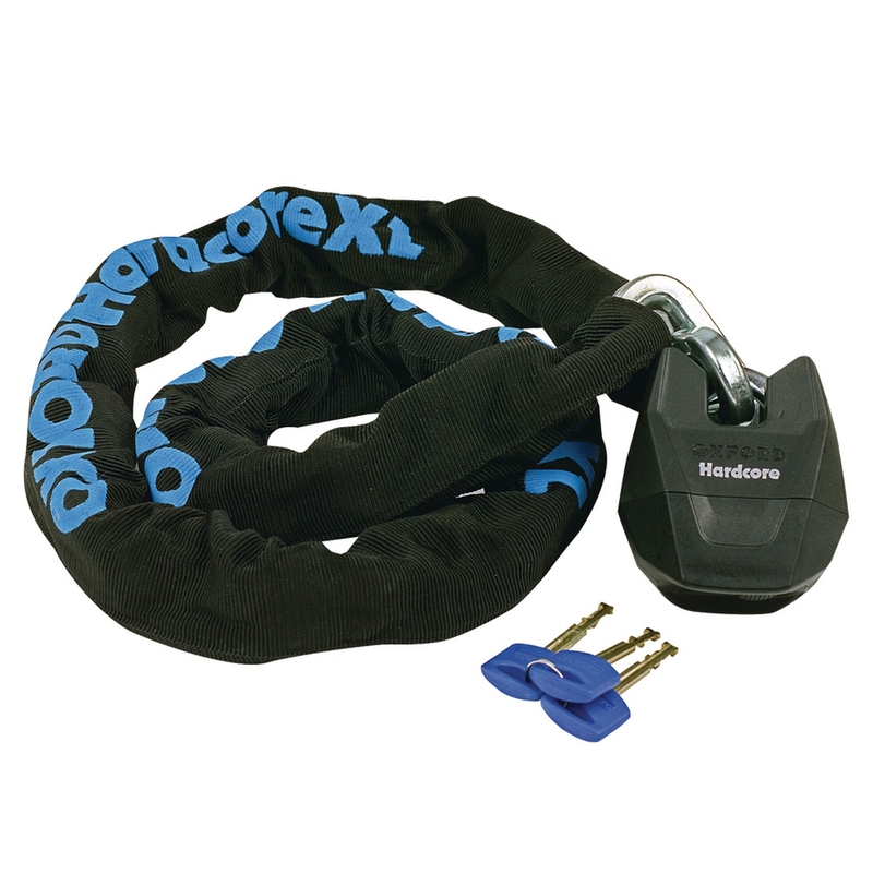 Oxford HardcoreXL13 1,2 m Kettenschloss für Motorrad