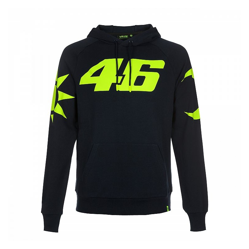 Sweatshirt VR46 Valentino Rossi REPLICA Fleece dunkelblau