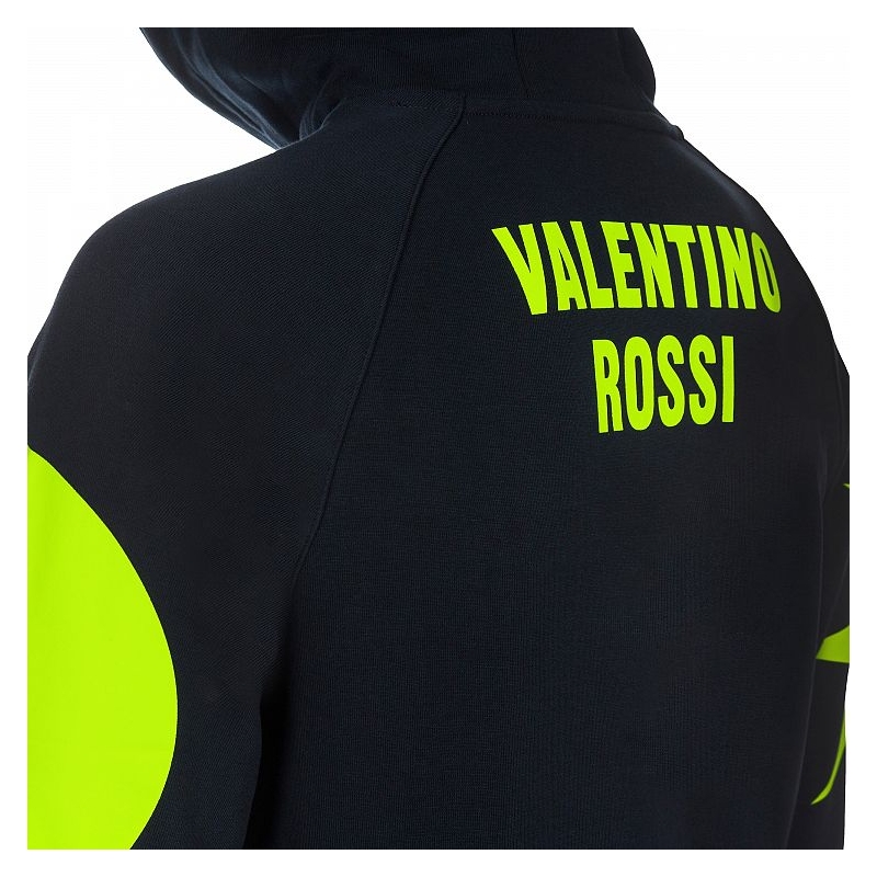 Sweatshirt VR46 Valentino Rossi REPLICA Fleece dunkelblau
