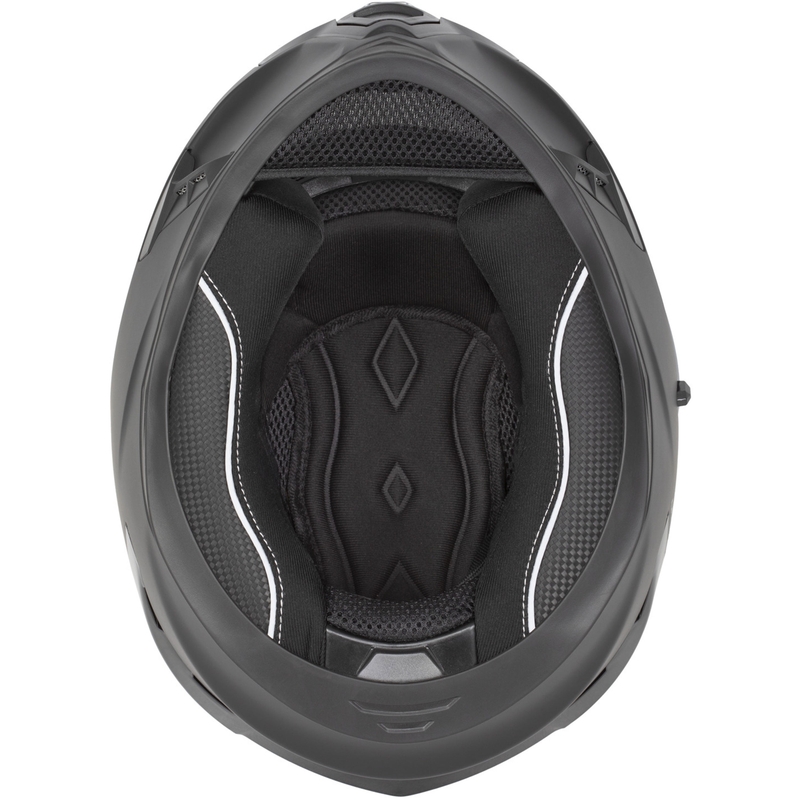 Cassida Orbit Track Integralhelm Motorrad fluo rot-weiß-lila-schwarz