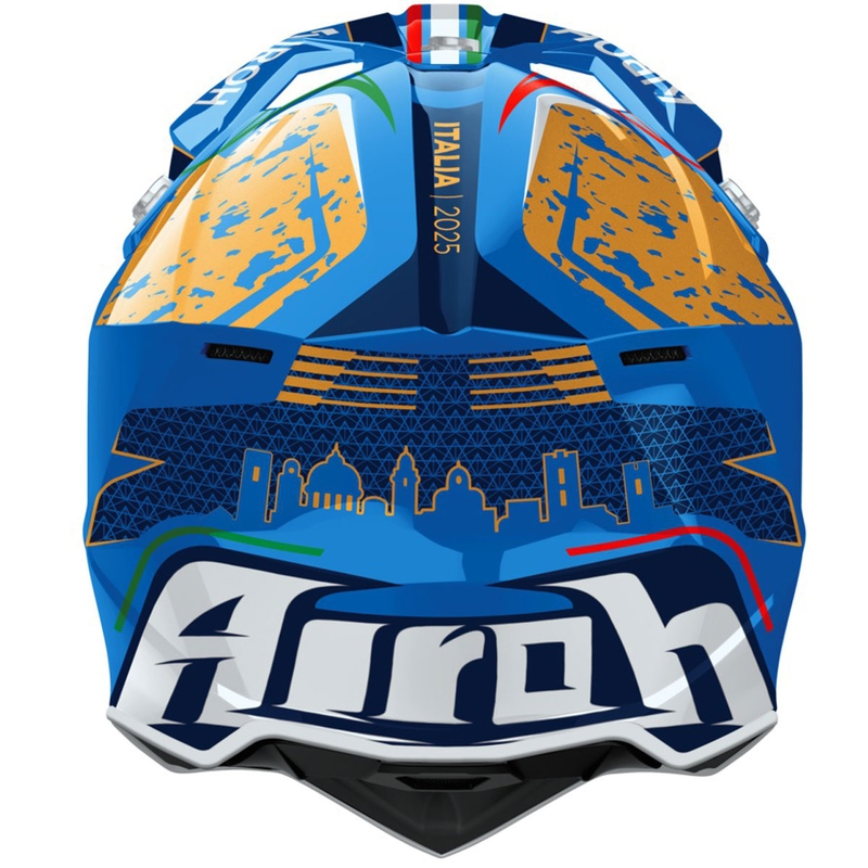 Airoh Wraaap 6DAYS ® ITALY Motocrosshelm glänzend