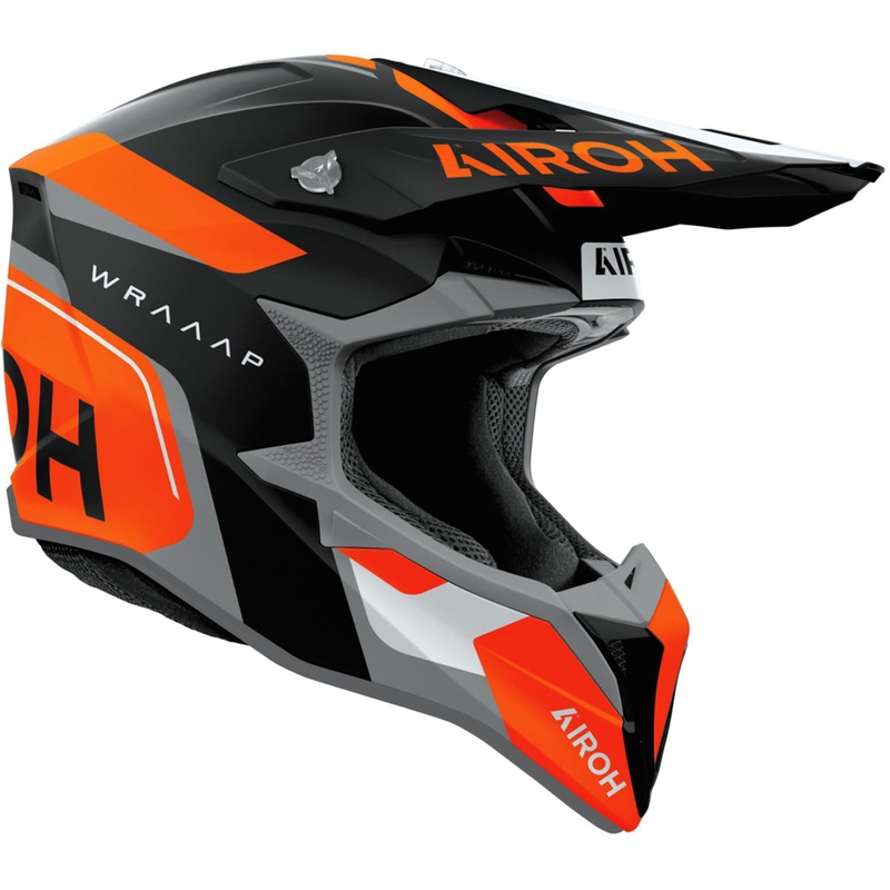 Airoh Wraaap Conquer Motocrosshelm matt orange