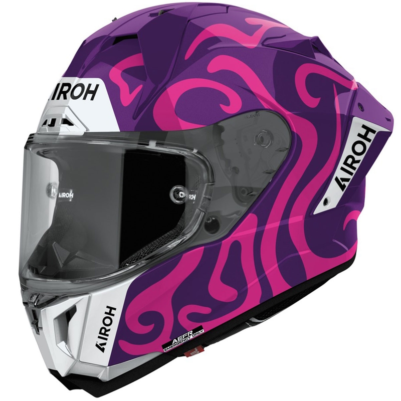 Airoh GP800 Swain Integralhelm Motorrad glänzend lila