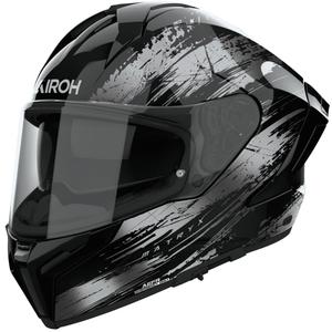 Airoh MATRYX Reflex Integralhelm Motorrad glänzend grau