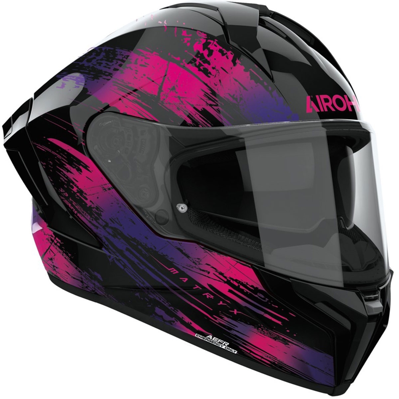 Airoh MATRYX Reflex Integralhelm Motorrad glänzend lila