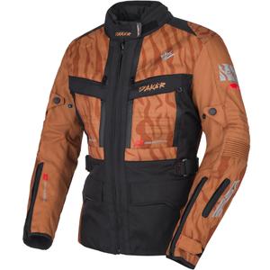 RSA Dakar 2 Damen Motorradjacke sand-schwarz-rot