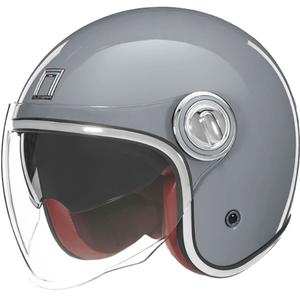NOX PREMIUM Heritage Jethelm grau