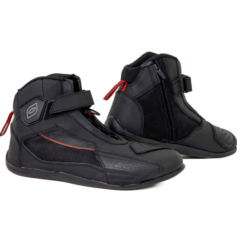 Ozone City Motorradstiefel schwarz