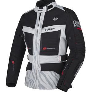 RSA Dakar 2 Damen Motorradjacke schwarz-grau-rot