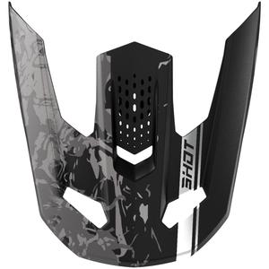 Visier für Shot Speed Battle Helme mattschwarz
