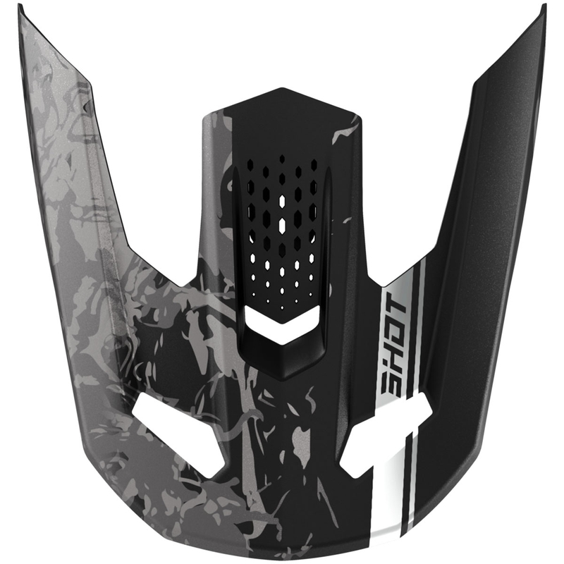Visier für Shot Speed Battle Helme mattschwarz