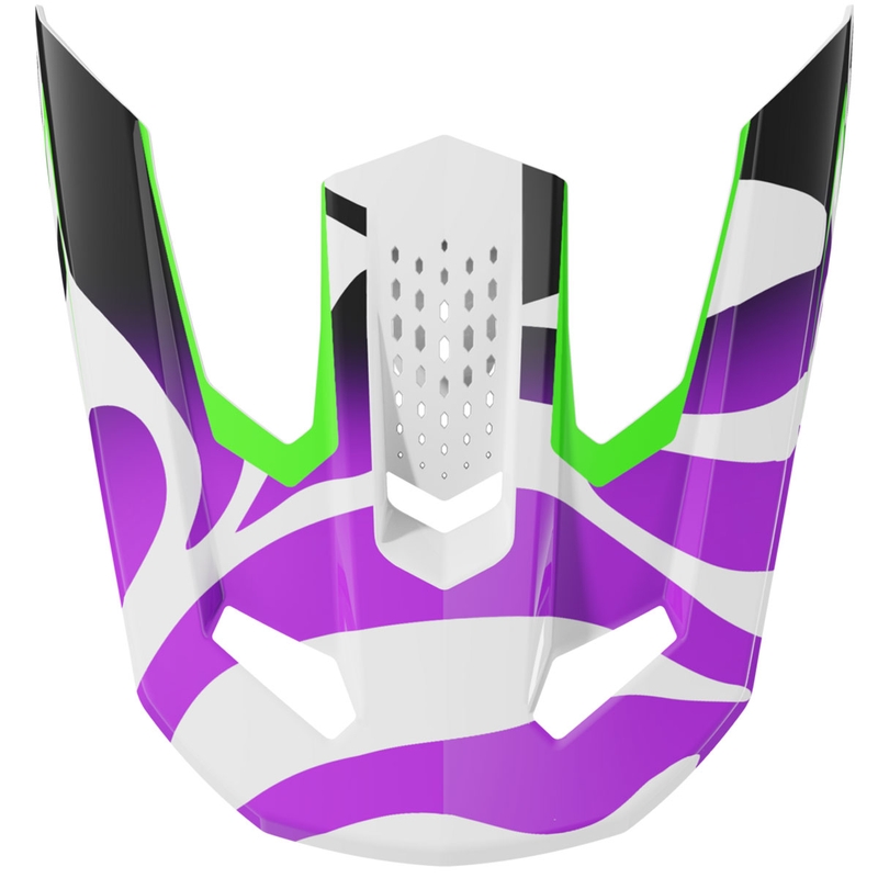 Visier für Shot Speed Ghost Helme glänzend lila