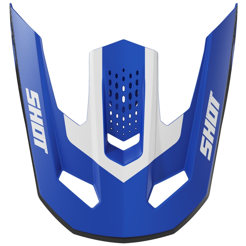 Visier für Shot Speed Hybrid Helme, mattblau