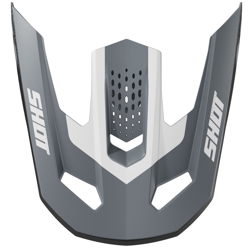 Visier für Shot Speed Hybrid Helme, mattgrau