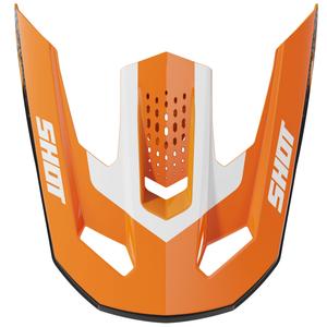 Visier für Shot Speed Hybrid Helme, orange glänzend