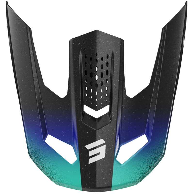 Visier für Shot Speed Olymp Kinderhelme perlblau