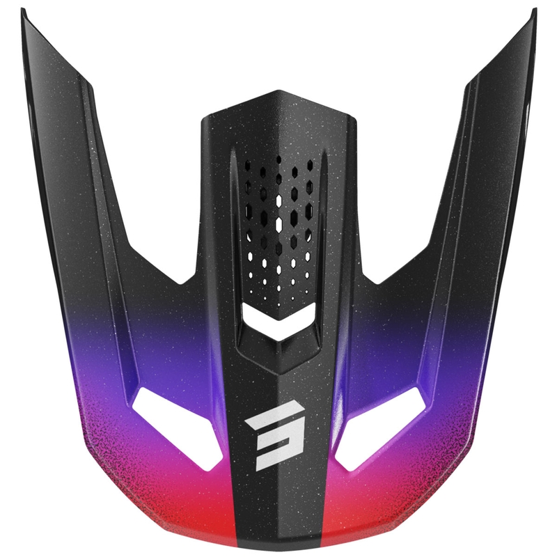 Visier für Shot Speed Olymp Kinderhelme, Perlviolett