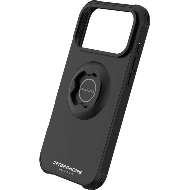 Interphone QUIKLOX Tetraforce-Apple iPhone 17 Pro Handyhülle schwarz
