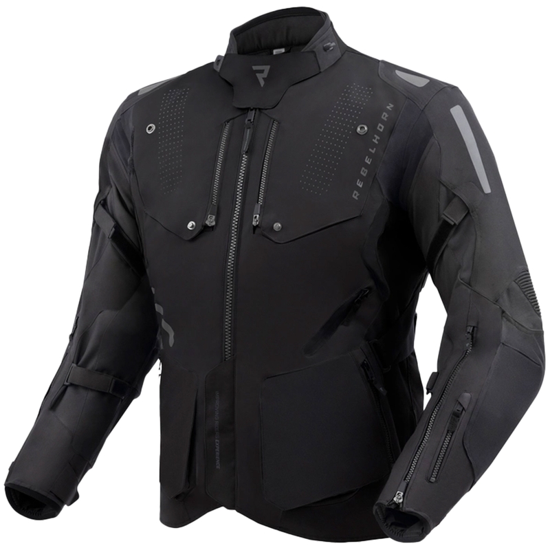 Rebelhorn Hiker IV Motorradjacke schwarz