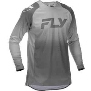 FLY Racing Evolution Motocross Trikot weiß-grau