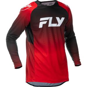 FLY Racing Evolution Motocross Trikot rot-schwarz-weiß