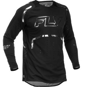 FLY Racing Evolution SA Motocross Trikot schwarz-silber