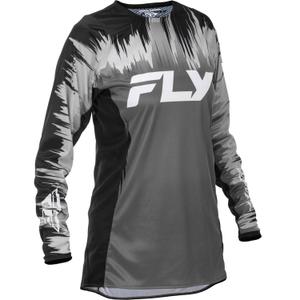 Damen Motocross-Trikot FLY Racing Lite schwarz-grau-weiß
