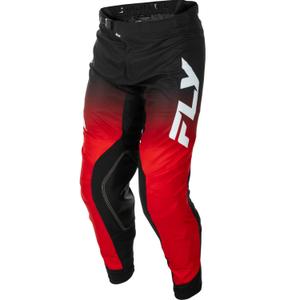 FLY Racing Evolution Motocrosshose rot-schwarz-weiß