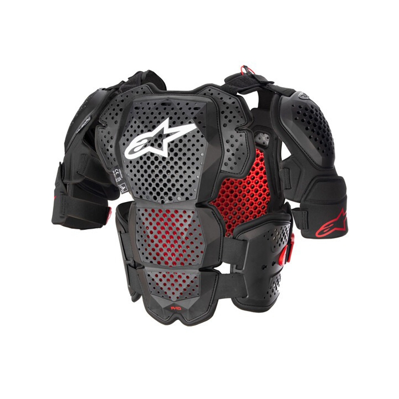 Alpinestars A-10 2 Bodyguard schwarz-anthrazit-rot