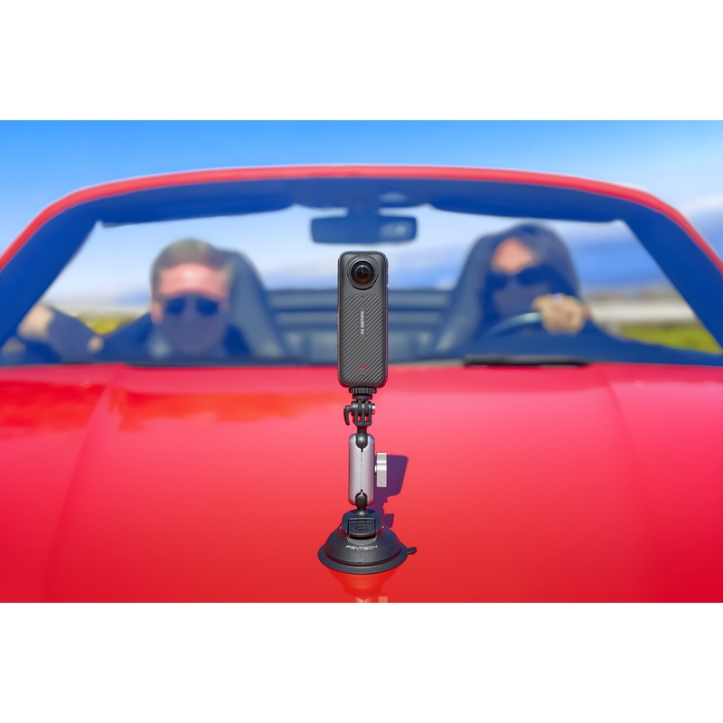 Insta360 X4 Motorrad-Bundle-Actionkamera Schwarz