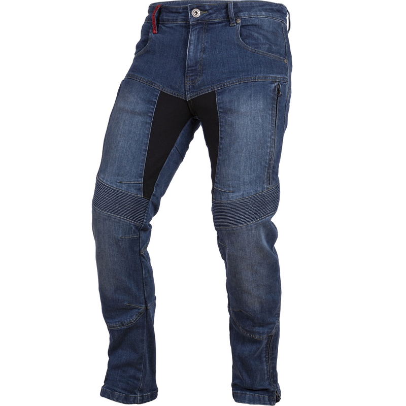 Ayrton 505 Motorradjeans, verwaschenes Blau