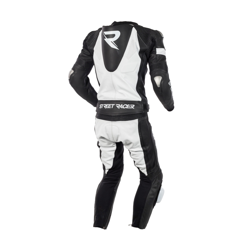 Street Racer Fasttrack schwarz-weißer Herren-Overall Ausverkauf