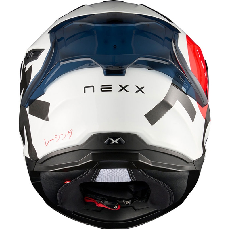 Integralhelm Motorrad Nexx Y.100R Nippon weiß