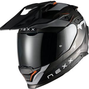 Enduro Motorradhelm NEXX Y.TRAVL Primal matt schwarz-grau
