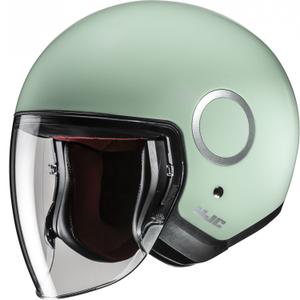 Offener Motorradhelm HJC RPHA 40, einfarbig pastellgrün