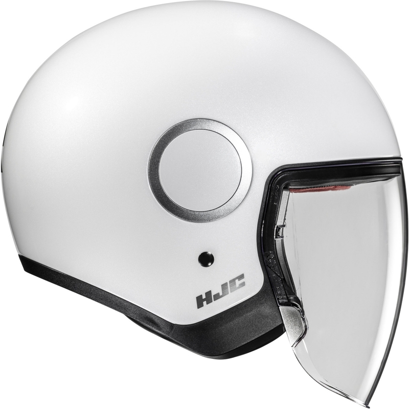 Offener Motorradhelm HJC RPHA 40, Perlweiß