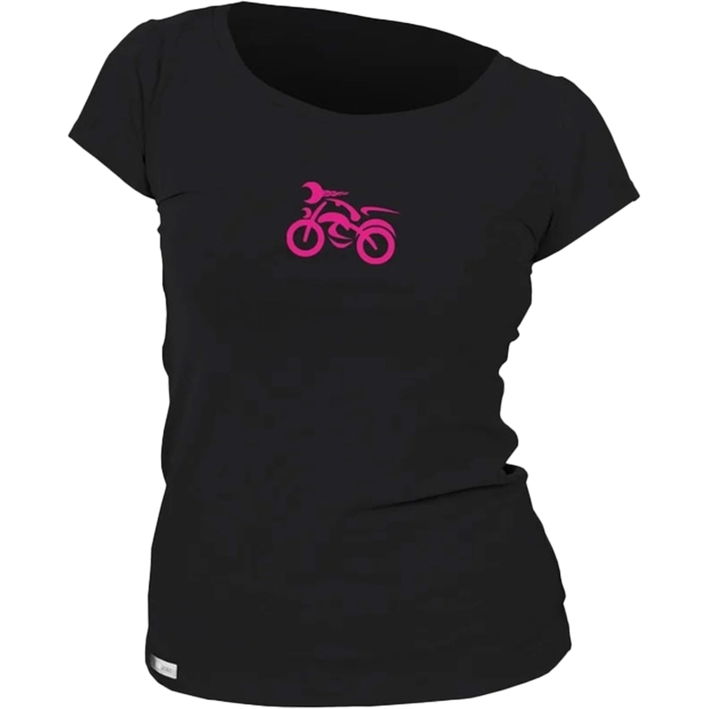 Damen-T-Shirt nanosilver® MOTOLADY schwarz