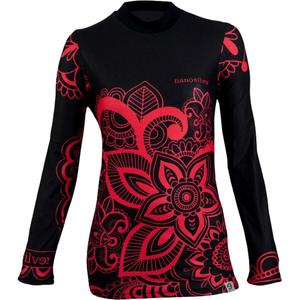 Damen-Thermoshirt nanosilver® Flower - langarm