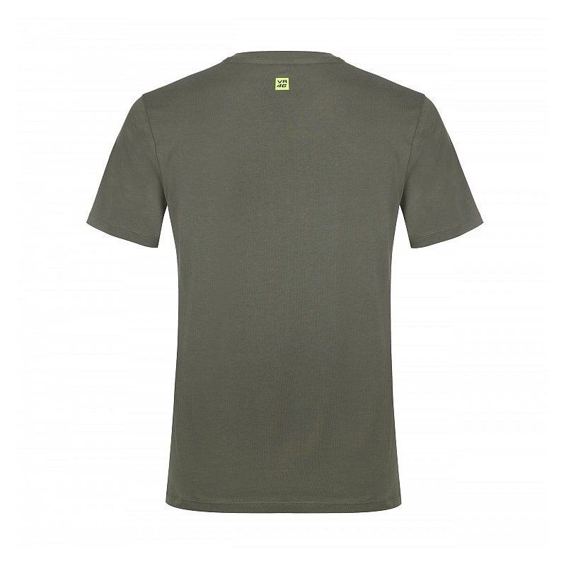 T-shirt VR46 Valentino Rossi SUN AND MOON khaki