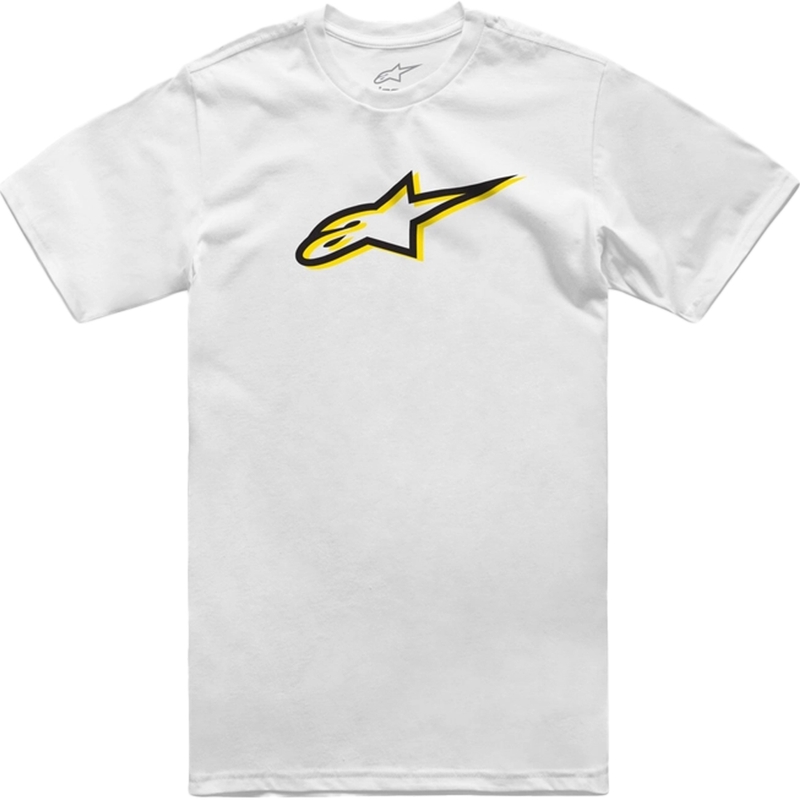 T-Shirt Alpinestars Ageless Shadow CSF weiß-schwarz