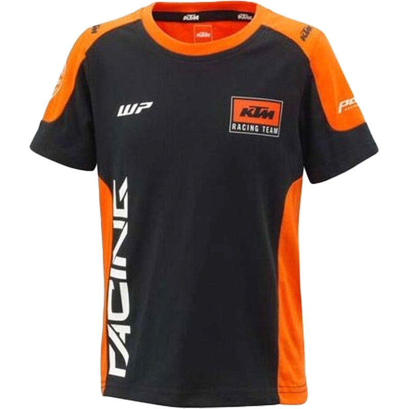 Kinder-T-Shirt KTM Team schwarz-orange