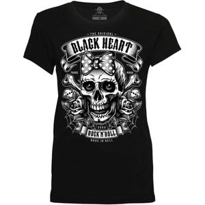 Women's Black Heart Miss Murder T-shirt schwarz