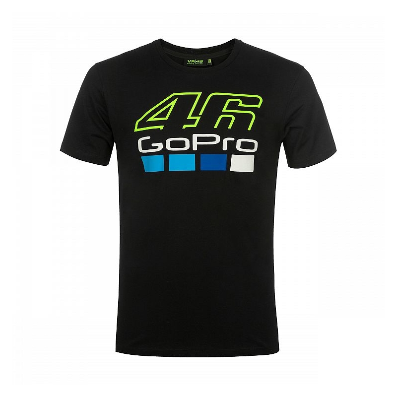 T-shirt VR46 Valentino Rossi GOPRO schwarz Ausverkauf